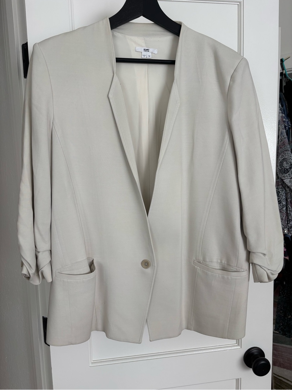 Helmut Lang slouchy blazer size 12